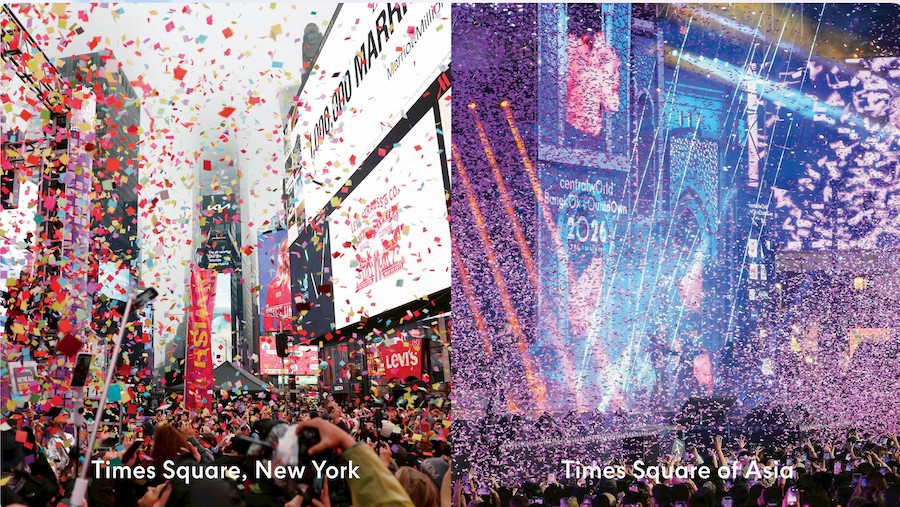 เซ็นทรัลเวิลด์ ยืนหนึ่งเคานต์ดาวน์ระดับโลก สมศักดิ์ศรี “Times Square of Asia”